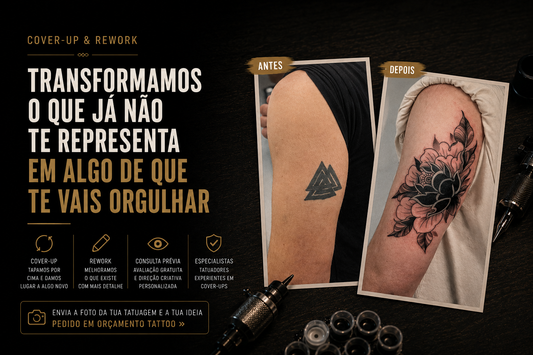 Cover-Up de Tatuagem em Lisboa: Como Tapar uma Tatuagem Antiga - cobertura de tattoo