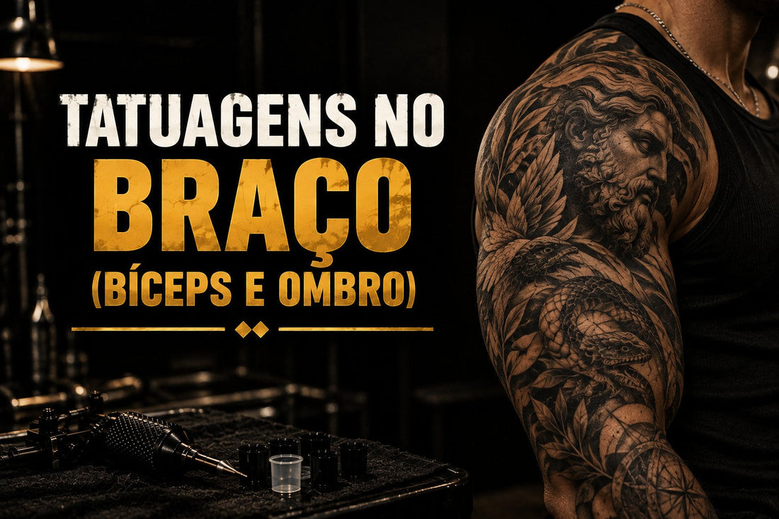 Guia completo de tatuagens no braço, bíceps e ombro