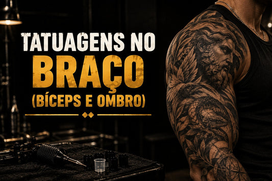 Guia completo de tatuagens no braço, bíceps e ombro