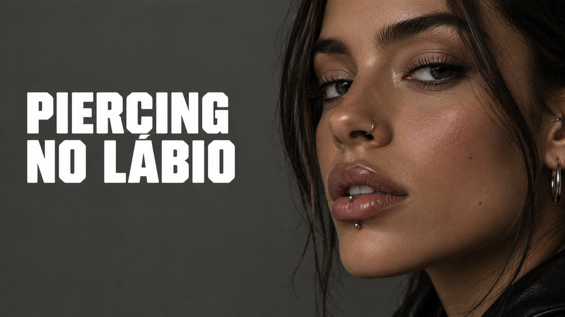 Piercing no Lábio